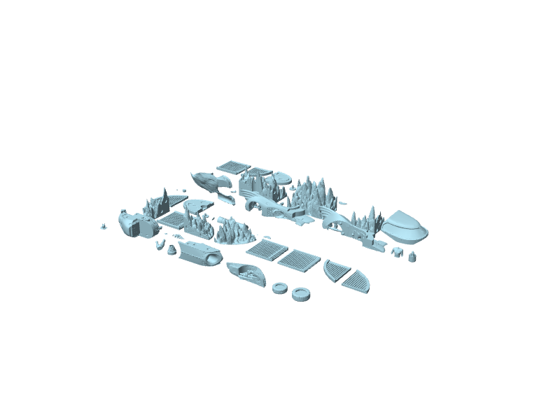 Batman e Batmobile, diorama da assemblare