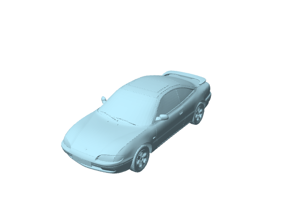 Mazda MX-6 1992, modellino da collezione