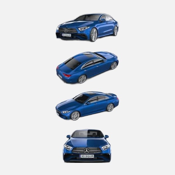 Mercedes-Benz CLS (C257) 2022, modellino da collezione