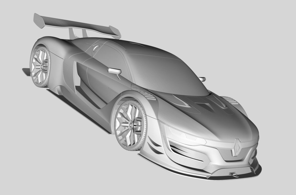 Renault Sport R.S. 01 2015, modellino da collezione
