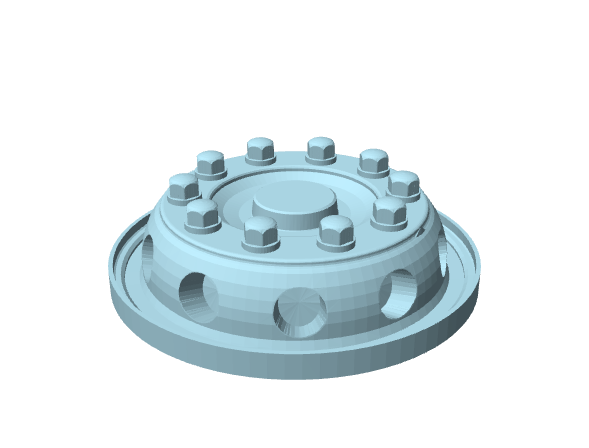 Cerchio ruota anteriore per modellismo