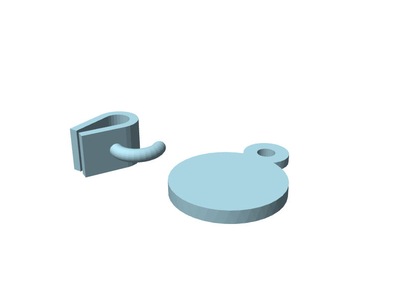 Segnaposto per Bicchieri con Clip