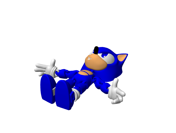 Sonic, figura snodabile da assemblare