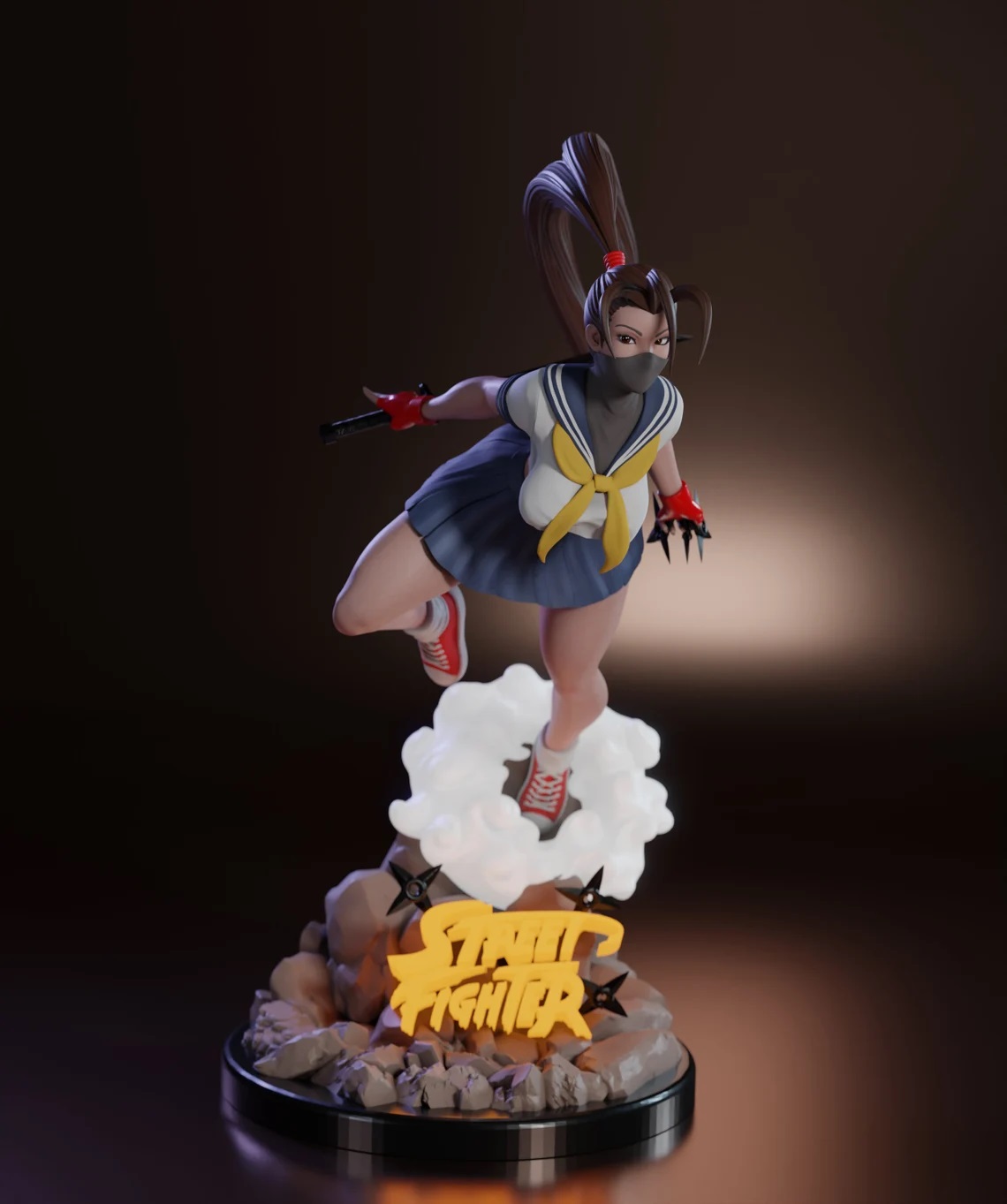 Ibuki di Street Fighter, figura da assemblare