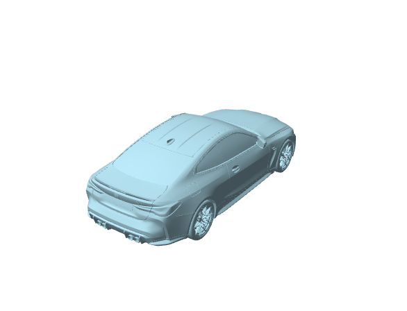Auto sportiva, modellino da collezione