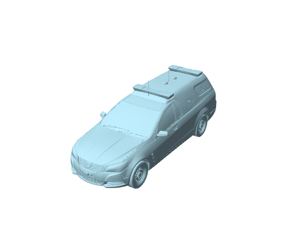 Holden Commodore Police, modellino da collezione
