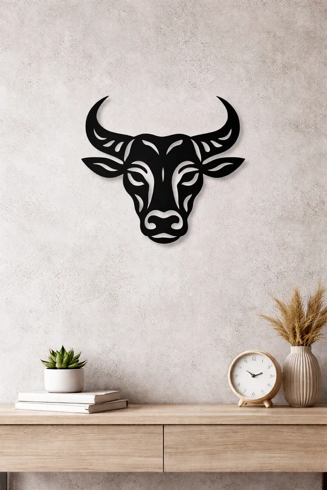 Toro, decorazione da parete del segno zodiacale