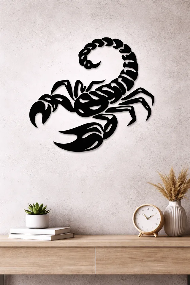 Scorpione, decorazione da parete del segno zodiacale