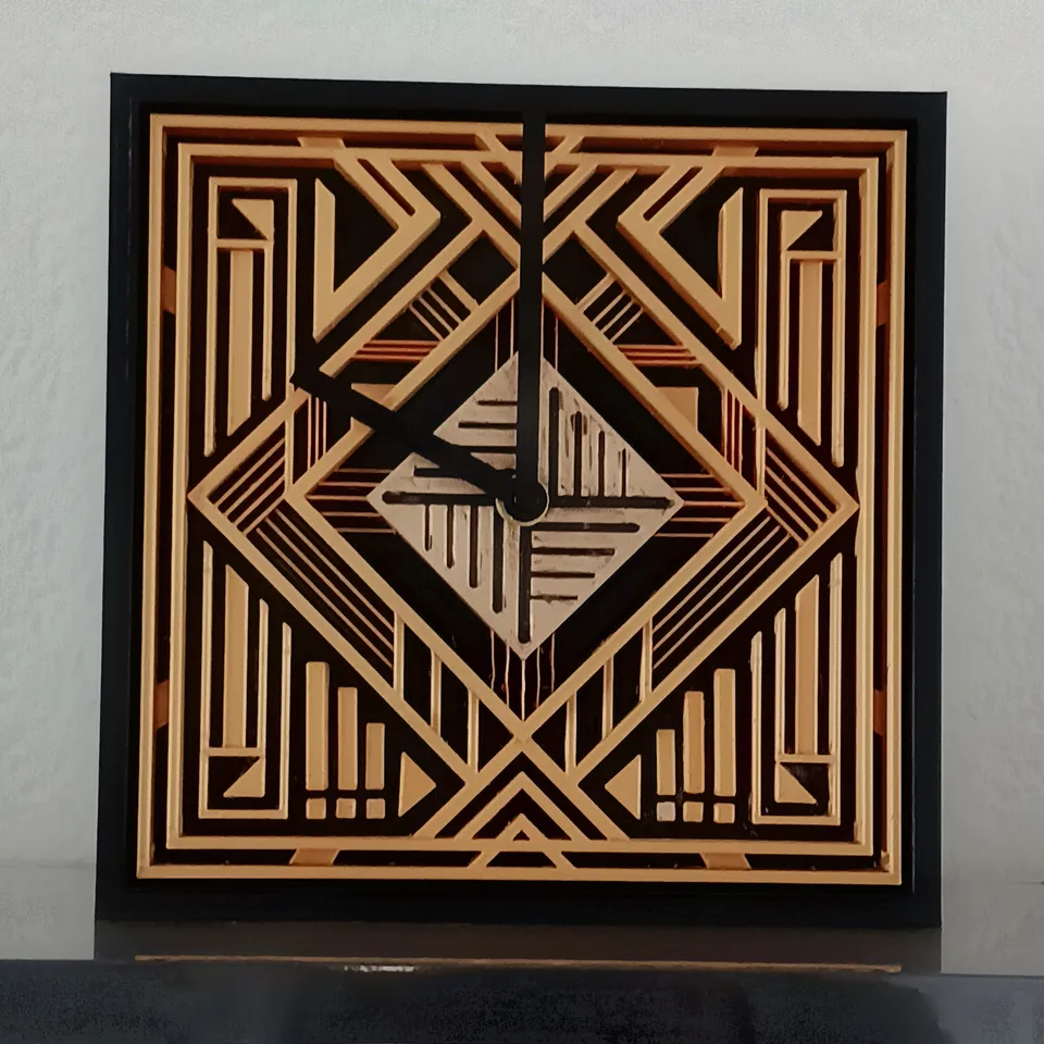 Orologio Geometrico da Parete