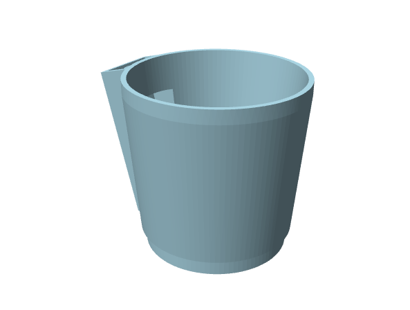 Vaso da parete per piante