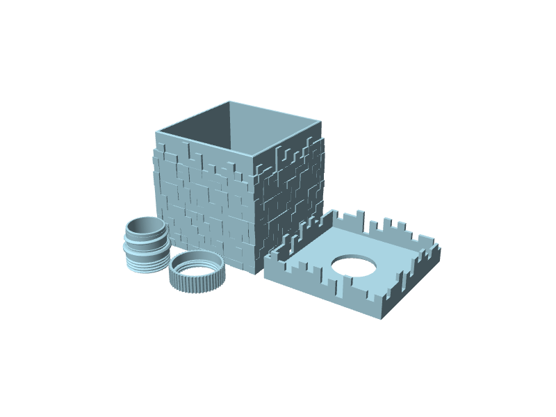 Dosatore di sapone a blocco d'erba di Minecraft