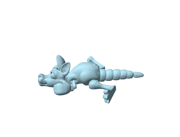Canguro flessibile da stampare in 3D