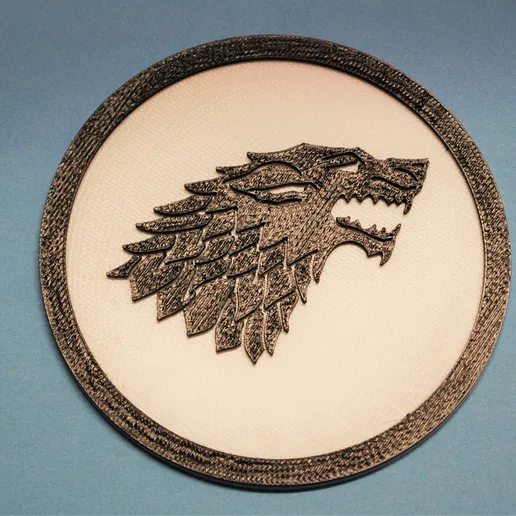 Sottobicchiere Stark, Trono di Spade