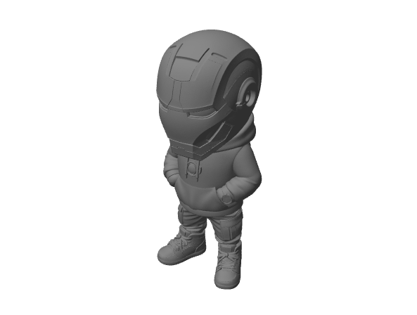Iron Man chibi, statuina da collezione