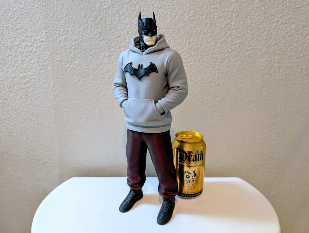 Batman in stile urban, statuina da assemblare
