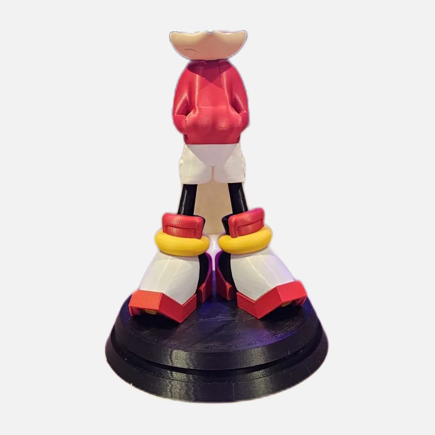 Shadow the Hedgehog, statuina da assemblare