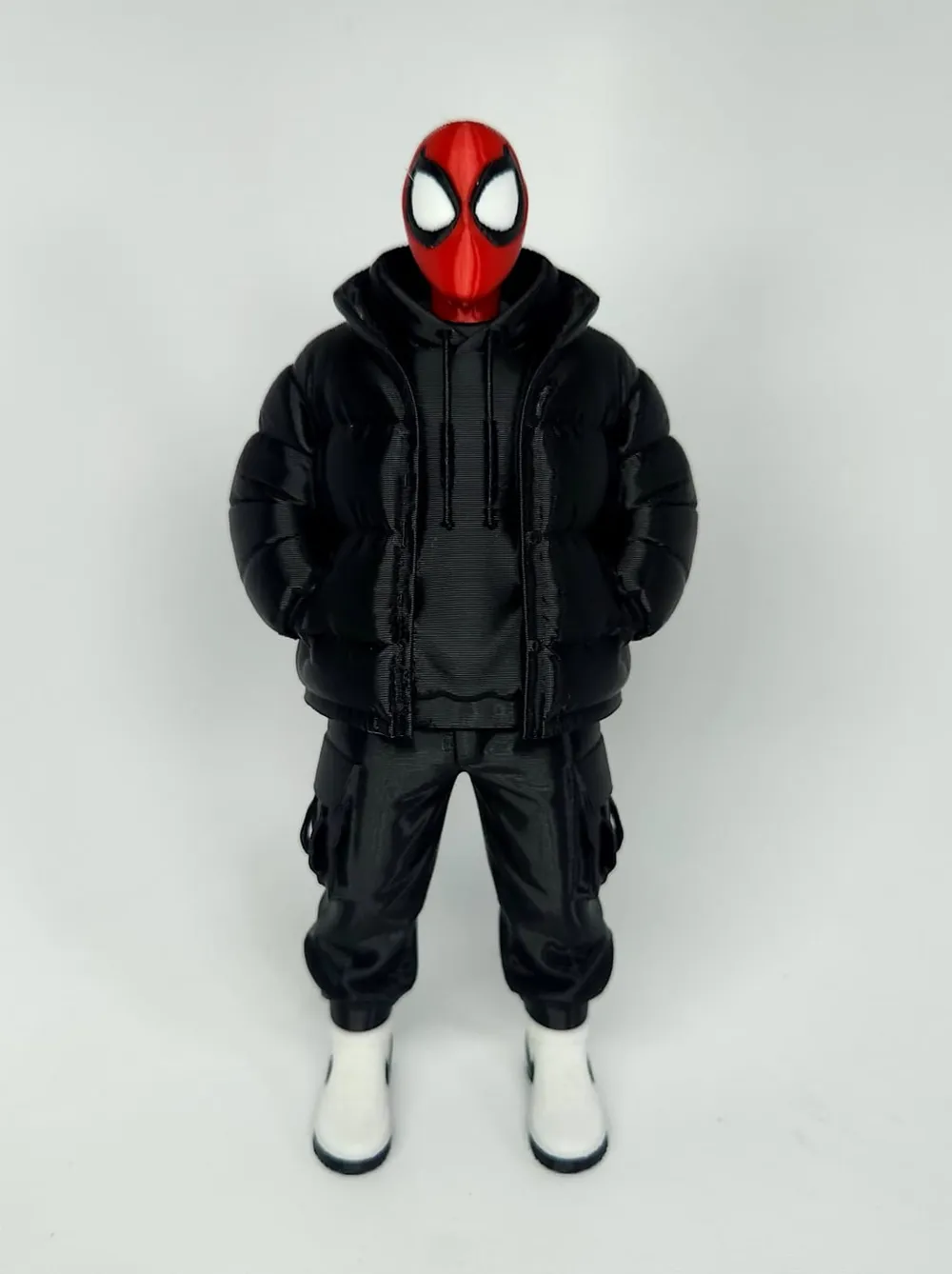 Spider-Man in stile urbano, figura da assemblare
