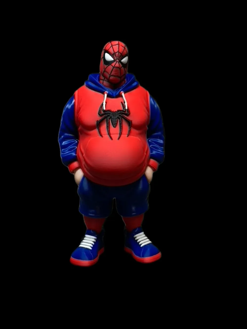 Spider-Man in Felpa, Figura da Collezione