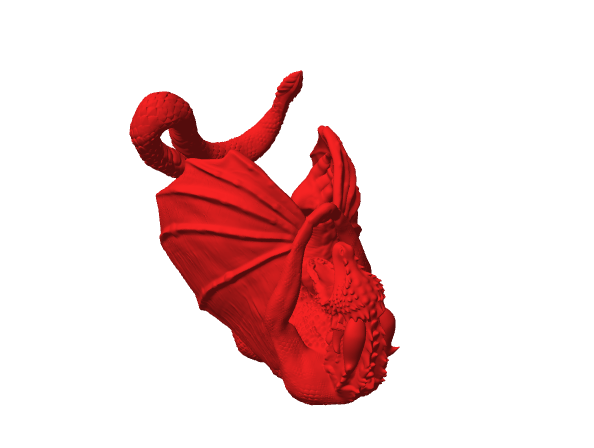 Portabottiglie a forma di drago