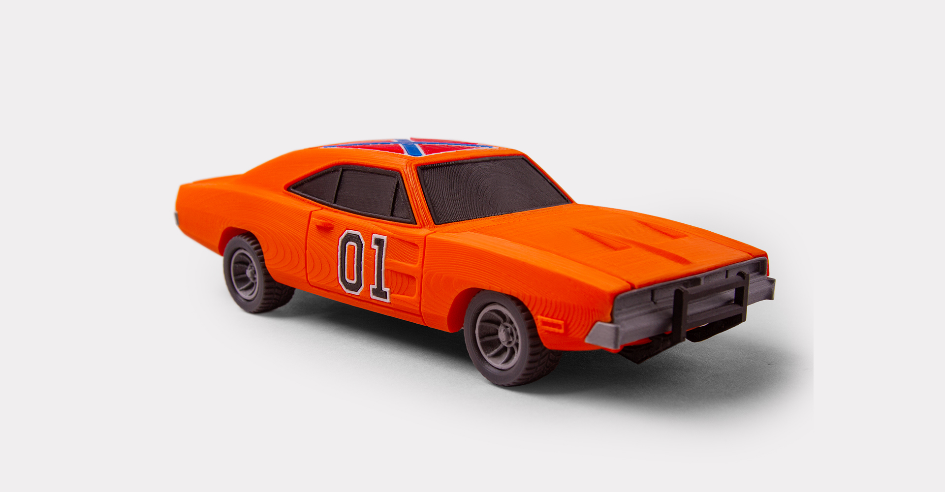 Hazzard, Dodge Charger 01 pieghevole da assemblare