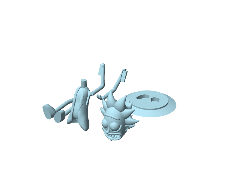 Rick Sanchez, porta joystick da scrivania