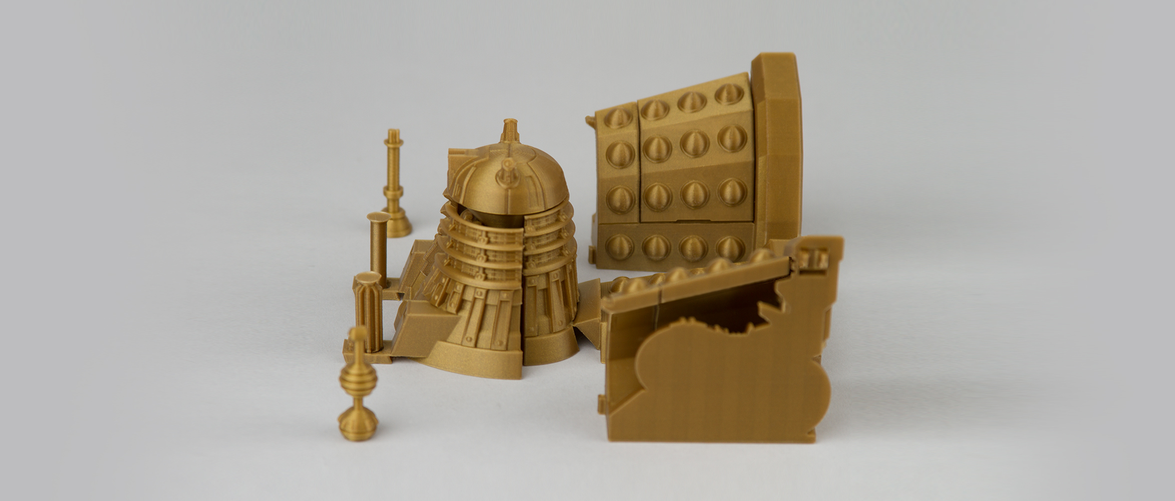 Dalek, modello snodabile da assemblare