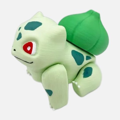 Bulbasaur flexi snodato con bulbo rotante