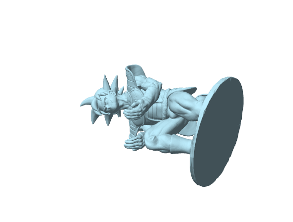 Bardock, statuina da collezione