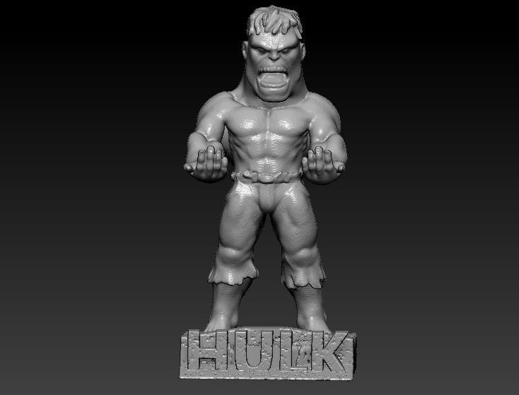 Hulk, statuetta con base portamatite