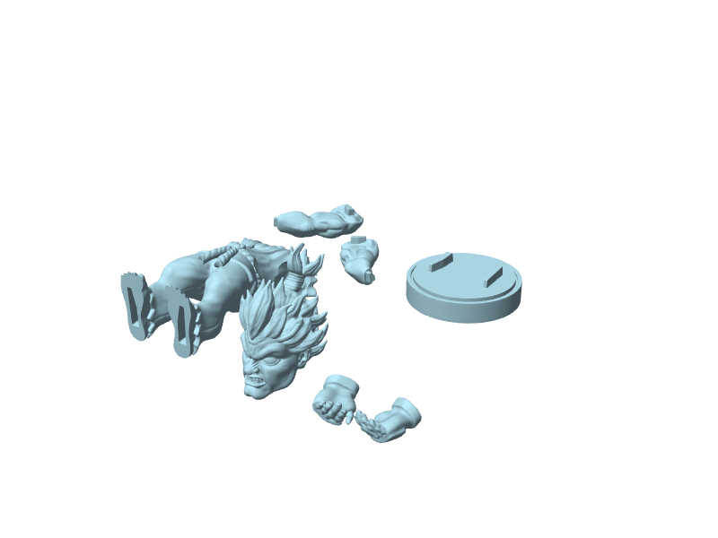 Akuma, supporto per joystick da assemblare