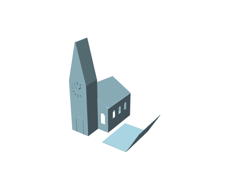 Chiesa del villaggio di Natale