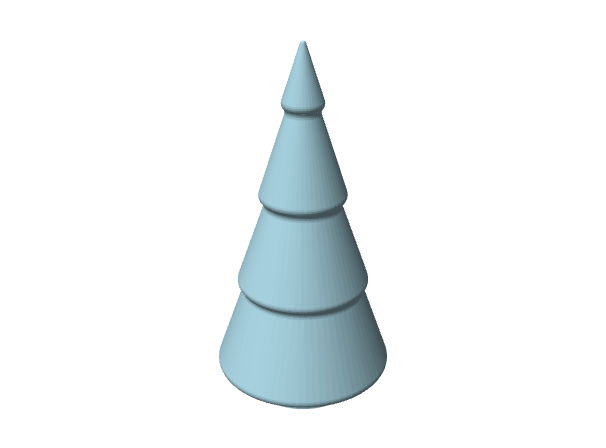 Albero di Natale stilizzato