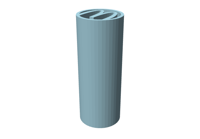Filtro McDonald's, modello cilindrico da collezione
