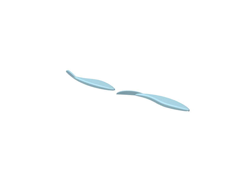 Esca artificiale snodata a forma di pesce