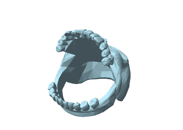 Anello a forma di teschio