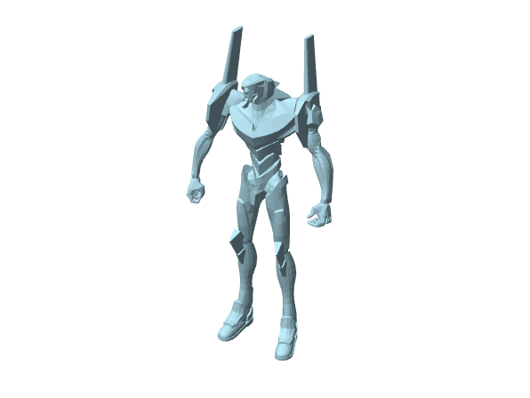 Evangelion Unità 00, figura