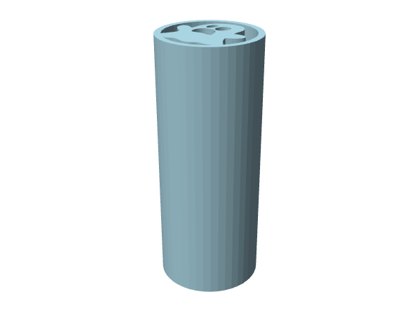 Filtro per acqua a forma di fantasma