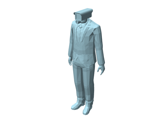 Cameraman, figura da collezione