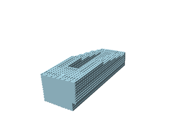 Maritime Exchange Building, modello architettonico in miniatura