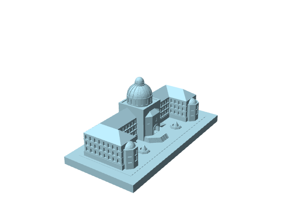 Museo in miniatura con cupola