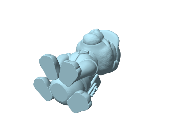 Paw Patrol Rubble, statuina da assemblare