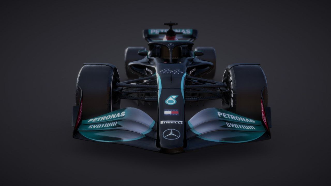 Mercedes W13, monoposto di Formula 1