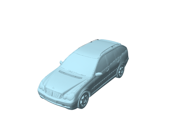 Mercedes-Benz Classe C (W203) station wagon 2005, modellino da collezione