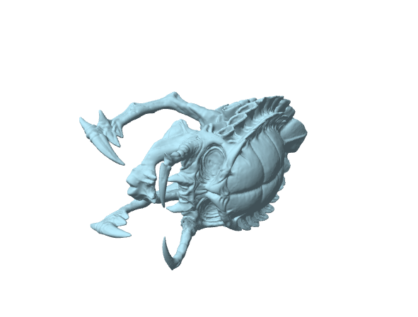 Predator, maschera a forma di teschio