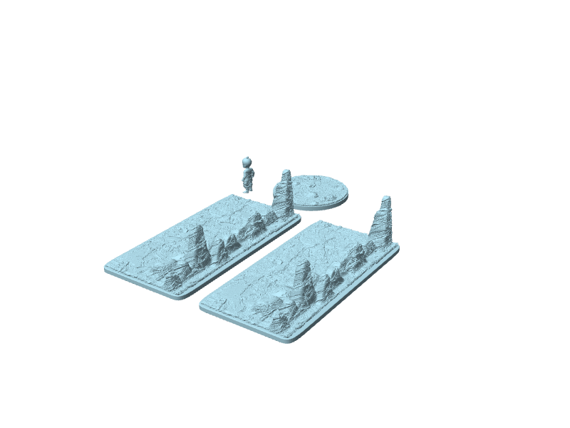 Chaozu, figure to assemble with diorama base