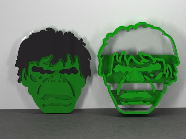 Hulk, tagliabiscotti e stampo per dolci