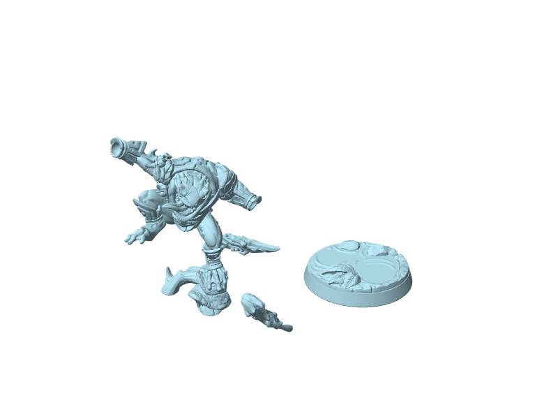 Swamp Gurunda, miniatura da assemblare