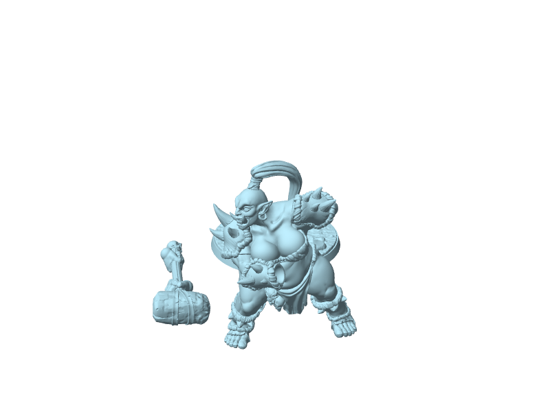 Ogre Marauder, miniatura da tavolo