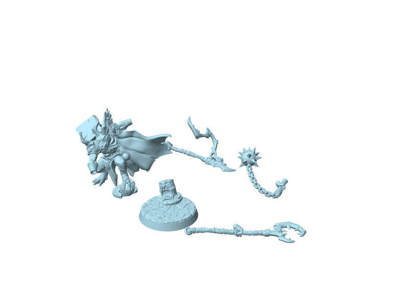 Doggoz the Cagemaster, miniatura coboldo per giochi di ruolo