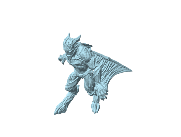 Gargoyle in piedi, figura da collezione